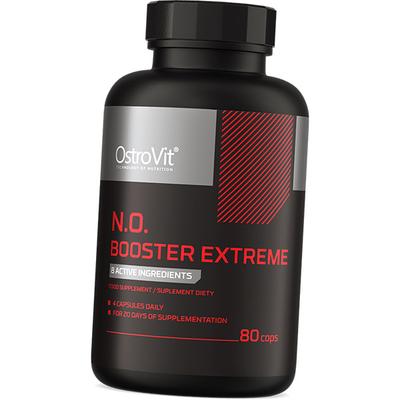Предтренировочная добавка, N.O. Booster Extreme, 80капс (11250012)