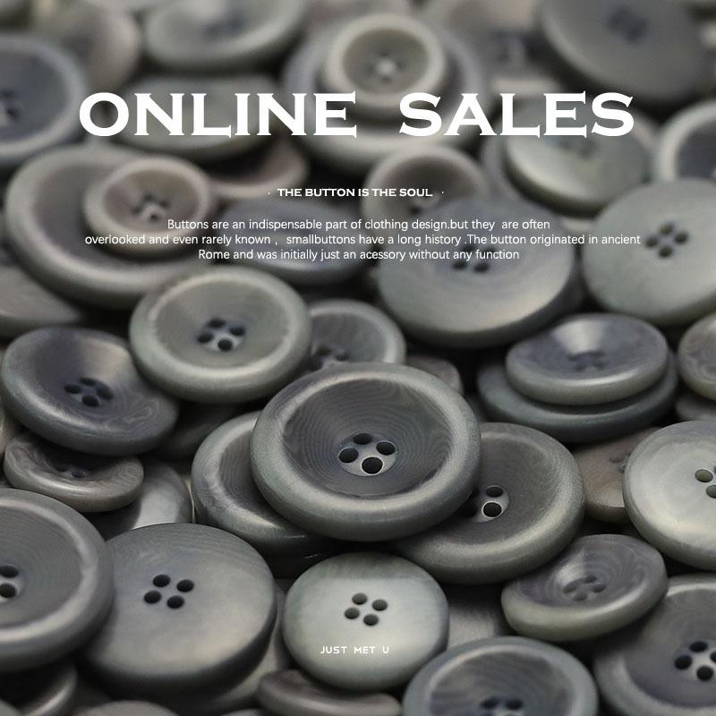 Фруктовая Четырехглазая Чаша Пуговица Вязаный Кардиган Свитер Пуговица Костюм Ветровка Меховое Пальто Декоративная Пуговица