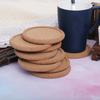 Placemats Tea Coasters Mug Holder Wooden Cup Mat Anti-hot Heat Pad Heat Resistant Cork Coasters