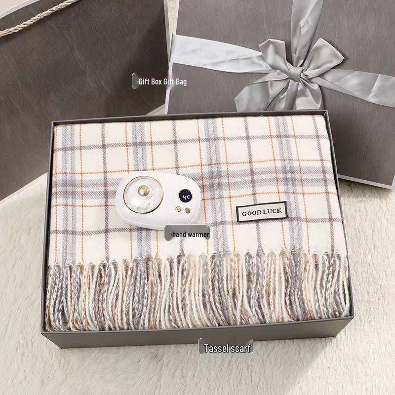 Warm Winter Scarf Gift Box for Women: Christmas, Birthday, or Special Occasion