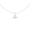 Vivienne Westwood Feodora Pendant Platinum/White Women Jewelry Silver 630203EP-02P373