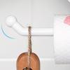 Plastic Tissue Holder Hanging Toilet Roll Paper Holder Towel Rack Cabinet Door Hook Holder Kitchen Organizer