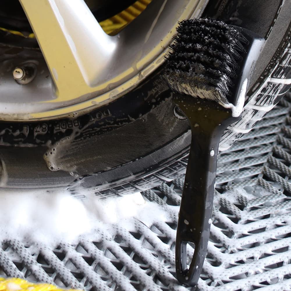 YFFSFDC Автомойка для и Зазор Также можно использовать для Мотоцикла и Комнаты Инструмент для чистки щетины Щетка, Колеса, Шины, Чистка, Чистка, Щетка,