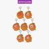 Baby Plush Keyring Orange Party