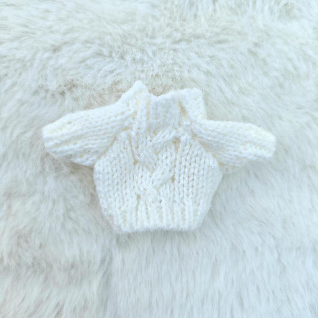 10 см Вест-хайленд-терьер Кукла-младенец Хлопковый Сменный Свитер