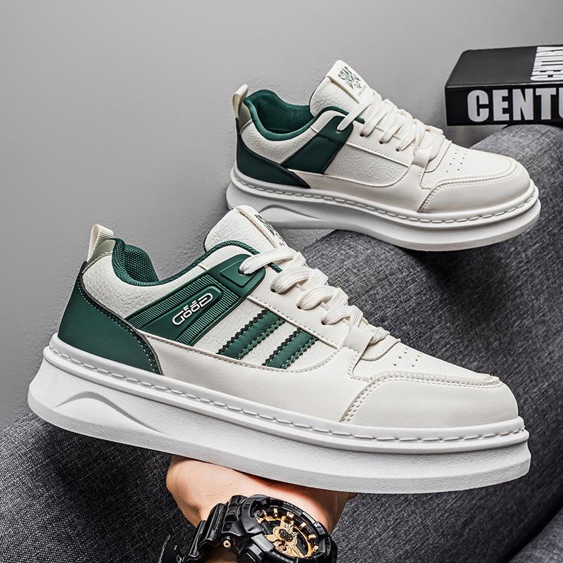 2025 новая осенняя мужская спортивная и повседневная модная обувь дышащая универсальная обувь с низким верхом обувь на толстой подошве