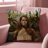 Чехол для подушки Singer L-Lana Del Rey, многоцелевой, для дома и автомобиля - Двусторонний, мягкий и прочный, для повседневного использования