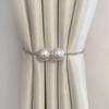 Curtain Decorative Strap Metal Pearl Curtain Buckle Home Decoration Accessories Modern Tiebacks For Curtains