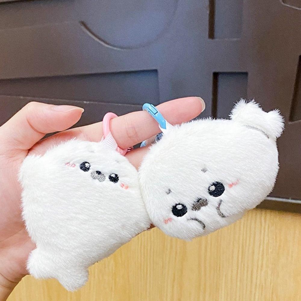 Ocean Animal Baby Seal Plush Toy Bag Pendant Seal Plush Keychain Little Seal Doll Bag Charm