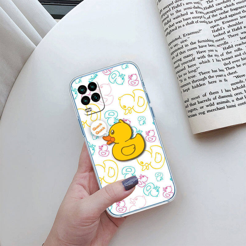 MH52 Мультяшный чехол-утка для Motorola G34 G32 G31 G14 G15 G84 G62 E32 G24 G72 G71 G73 G85 G200 G60 G52 G51 G50 G42 G41 G32 G30