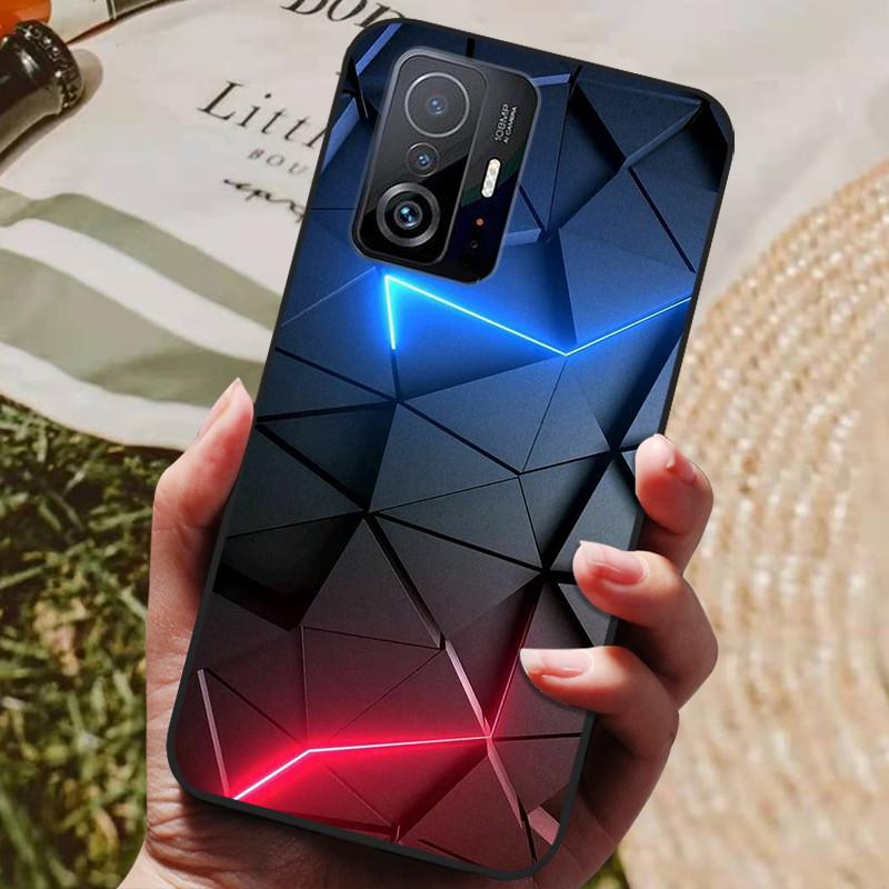 Чехол для Xiaomi 11T Pro Чехол для Xiaomi mi 11T Pro Противоударный Силиконовый Мягкий TPU Задняя Крышка Телефона для Xiaomi 11T Pro Fundas