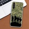Камуфляжный чехол для телефона в стиле милитари для Samsung Galaxy A51 A71 A50 A70 A40 A30 A20E A10 A41 A31 A21S A11 A01 A6 A8 + A7 A9 Plus
