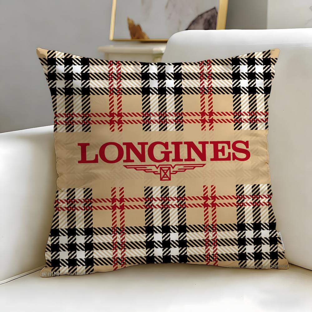 Классический бренд роскошных часов Longines Чехол-подушка Мягкий Легко стирающийся Наволочка Универсальный для Дивана Кровати Путешествий и Офиса