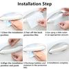 WYGL9 8Pcs TPU Car Door Handle Protection Stickers for Citroen C8 DS3 C6 C3 Vts C4 Saxo C4L C5 C2 C1 Xsara C3-XR Picasso Berlingo SEGA