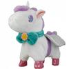 [PACZB][1] Interactive Plush Unicorn on a Leash, Battery Operated / WHITE / U881B