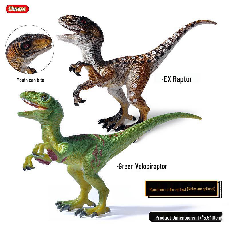 Dinosaur Model Set: T. Rex, Spinosaurus, Mosasaurus, Stegosaurus, Triceratops Cognitive Toys