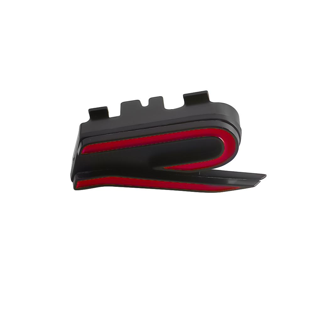 T27Car Hood Front Grille Badge VW New R Logo Sticker Accessories For Volkswagen GTI Golf Polo Tiguan Passat Touareg Magotan Jetta