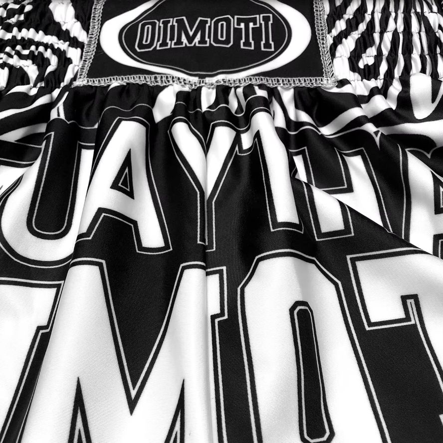 Muay Thai Kickboxing Boxing MMA UFC Zebra Black White Casual Shorts Gym Sport Unisex Men Women Workout Quick Dry Print Elastic High Waist Training