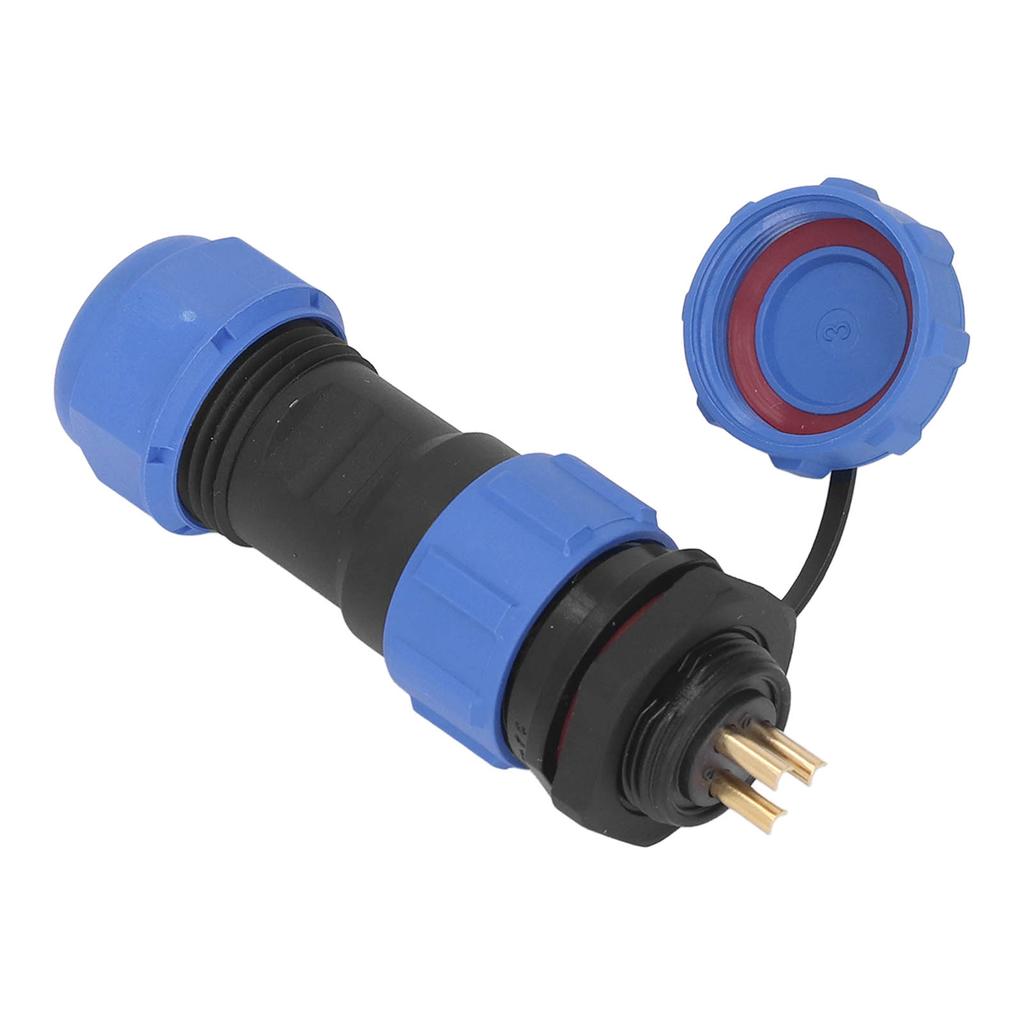 Авиационная розетка IP68 водонепроницаемый разъем 3 контакта 3 отверстия электрический адаптер питания SP17