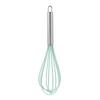 Silicone Handle Stainless Steel Egg Beater & Whisk Baking Tool