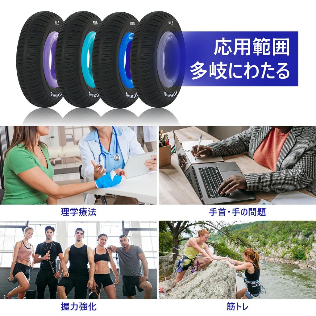 Handexer Тренажер для силы хвата, Хват, Кисть, Пальцы, Миофасциальный хват, Укрепление, Подарок, Тренажер, Кольцо, Хват, Укрепление, Упражнение, Реабилитация,
