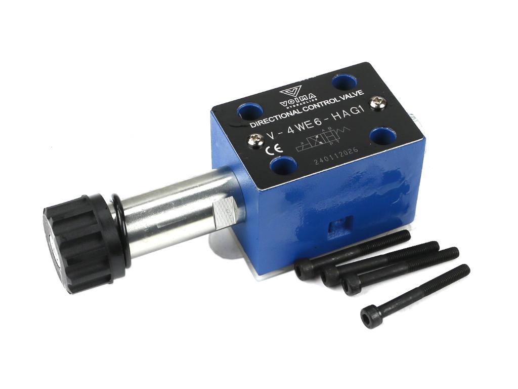 Manifold (solenoid valve CETOP 3 NG6) 2-position 50L slider "HA" VOIMA
