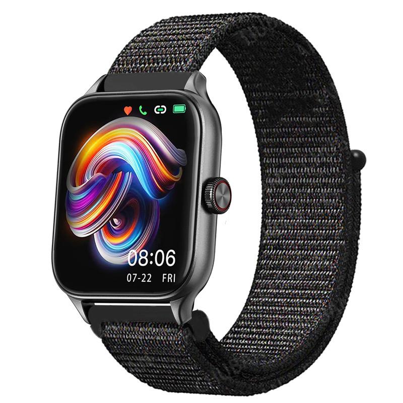 20/22mm Nylon Loop for Amazfit GTS4/2/3/3pro/2e/GTS2 Mini/GTR 4 42/47mm/GTR 2e/stratos Bracelet for Amazfit Bip/U/S/lite
