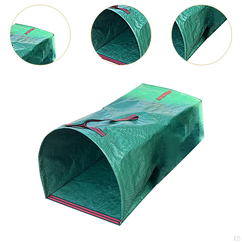 Мешок для сбора листьев в саду, совок для сбора мусора, многоразовые легкие садовые мешки, тип совок для мусора