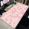 Япония Сакура Пейзаж Аниме Розовый Коврик для Мыши Геймерский HD Печать Цветение Сакуры Ноутбук Настольный Коврик Большой Коврик для Мыши Клавиатура Офисный Стол