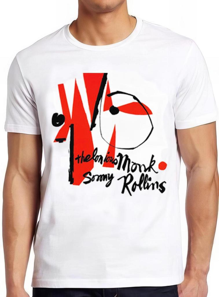 Thelonious Monk Sonny Rollins Tribute Music Retro Gift Tee T Shirt B1912