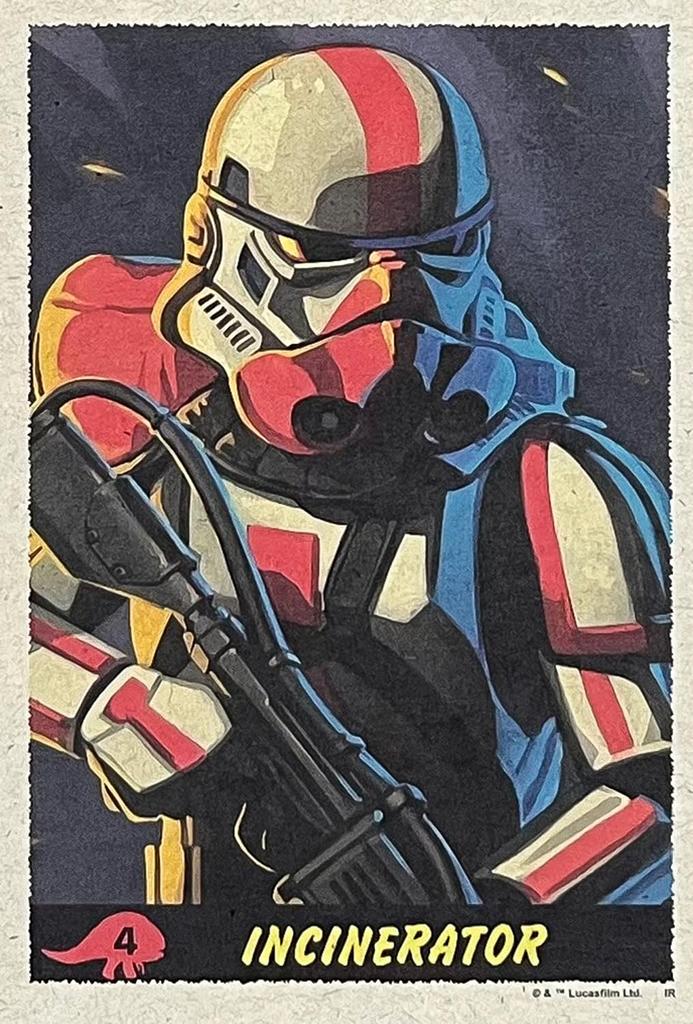 STAR WARS The Mandalorian Art Card Collection Types In IJ271 (25 Total)