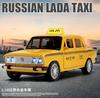 1:18 ЛАДА 2106 ТАКСИ Литой Модель Автомобиля Звук и Свет Инерционный Детская Игрушка Коллекционные items Подарок на День Рождения