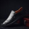 Мужская кожаная повседневная обувь большого размера мужская обувь легкая роскошная кожаная обувь мужская деловая высококлассная мужская обувь