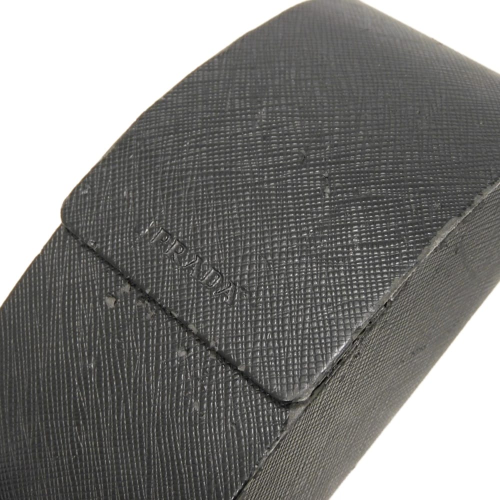 Used 11569 Square Shape Eyewear SPR11X-F 7968 Wellington Plastic Clear Black Demi Pattern Logo Acetate Havana Unisex