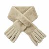 Thickened Women's Scarf Windroof Winter Collar Scarf Soft Faux Rabbit Fur Scarf  Winter