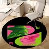 Witch Hat,Floral Pattern Chair mat Round Rug Office carpet, Non slip, Suitable for Living Rooms, Bedrooms,Decor1205914a
