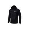 Li Ning Casual Sports Hooded Pullover Long Sleeve T-Shirt Men Tops Black ATLS199-1