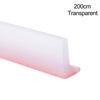Flood Barrier Silicone Water Retaining Strip Water Stopper Door Bottom Sealing Strip Self-Adhesive
