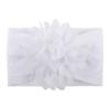 Baby Headband Flower Design Solid Color Baby Girls Hairband