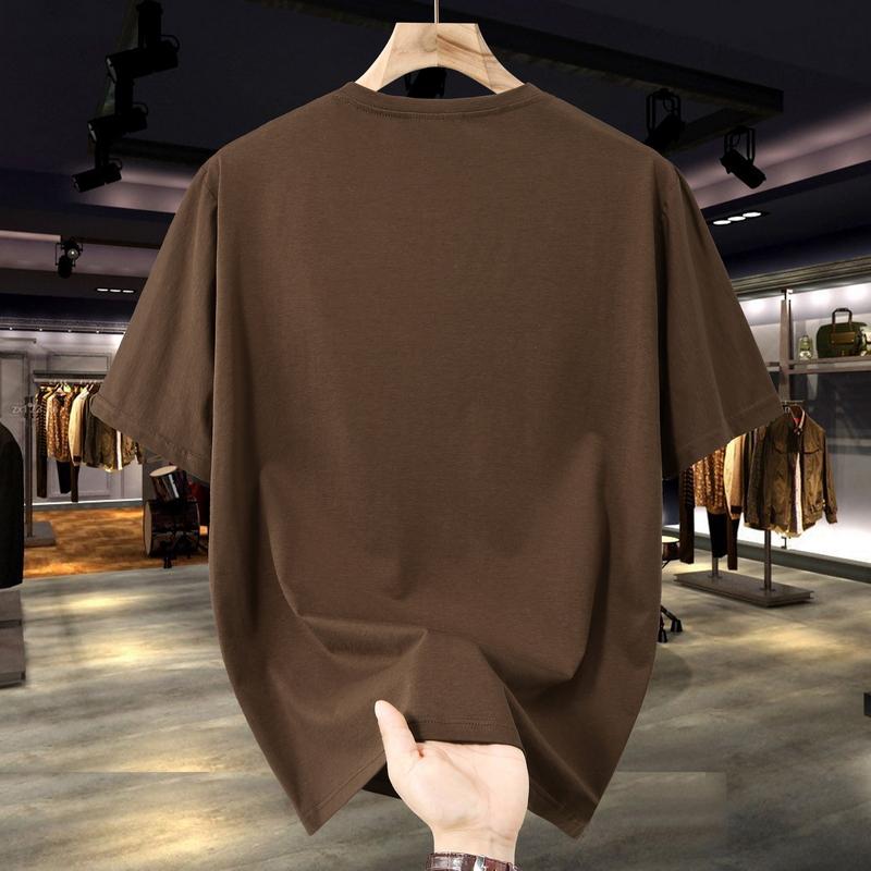 4XL-12XL Футболка больших размеров для мужчин Винтажная одежда Модные летние футболки Футболка большого размера с коротким рукавом