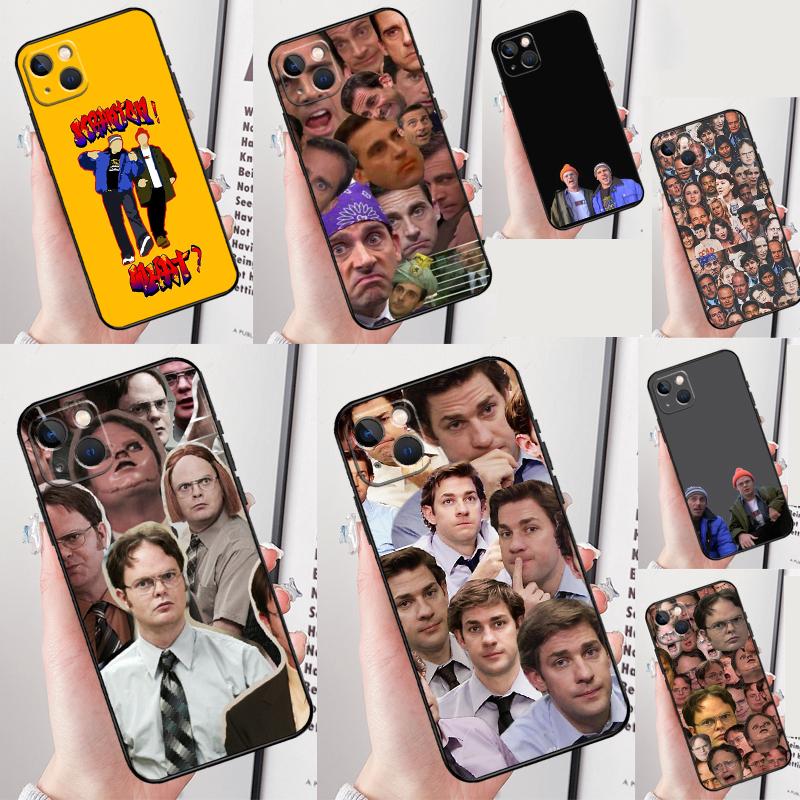 Чехол для телефона The Office 'Ленивый Скрэнтон' Для iPhone 16 Pro Max 12 13 Mini 11 14 15 Pro Max XR 16 15 Plus 16e Защитный корпус