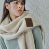Ihr WOOL MIXED BOLD MUFFLER / BEIGE