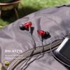 Radius RM-ATZ19 Earphone-Type Binaural Recording Microphone: Binaural Microphone with Earphones, Binaural Recording, ASMR, Streaming, Live