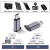 Мини-адаптер USB-A (папа) на USB Type-C (мама), 480 Мбит/с. Мини-штекер USB на разъем Type-C для передачи данных. Подходит для цифровых камер, жестких дисков, MP3-плееров.