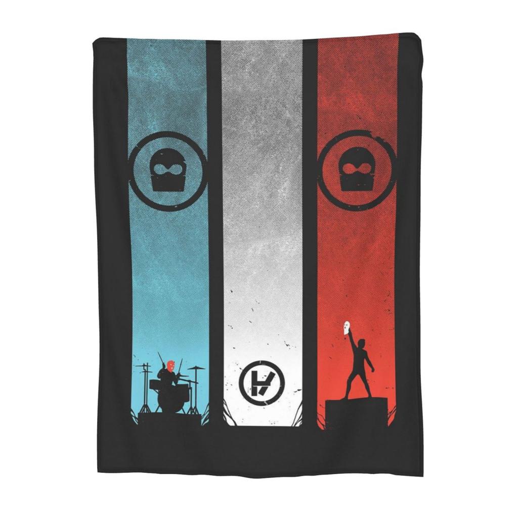 Плед T-Twenty One P-Pilots Фланелевый плед для дивана Легкие пледы для спальни, офиса Покрывала Одеяло