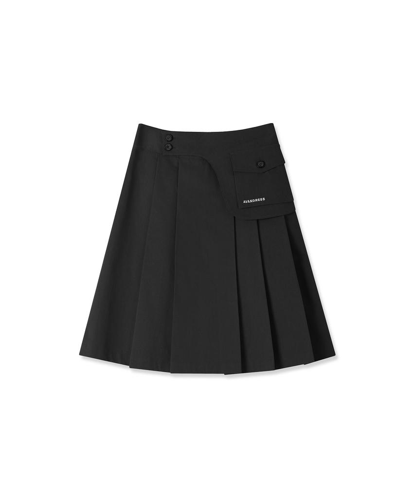 Urban Dress Saddle Midi Pleats Skirt - 2Col