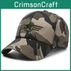 Stylish Men's Five Star Camouflage Baseball Cap For Summer Sun Protection And Fashion