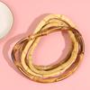 Vintage Bamboo Bag Wooden Handles Replacement Diy Accessories For Women Handbags