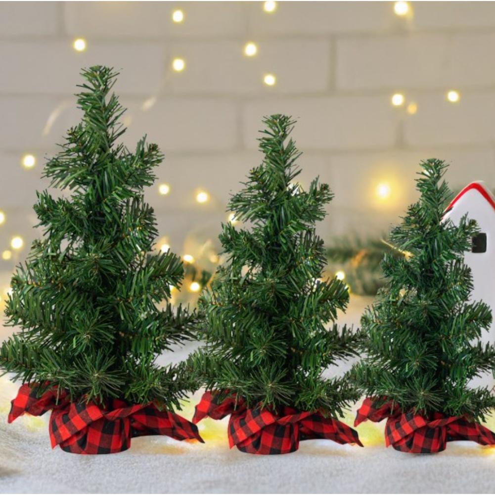 Сезонное праздничное клетчатое украшение для рождественской елки разных размеров 20 см, 30 см и 40 см для украшения дома и офиса