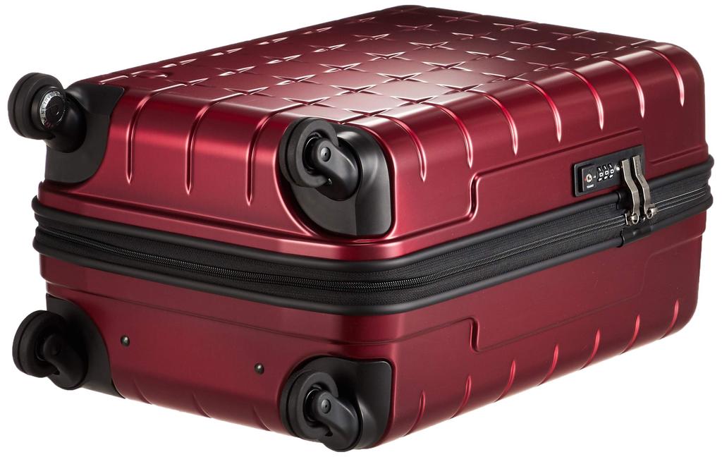 Чемодан S размера 1 ночь 2 дня 2 ночи 3 дня 36 л 10 лет гарантии Кейс для ручной клади 360T Металлик Гарантия 33 л 49 см Красный [Proteca] Ручная кладь № 02931 3,1 кг